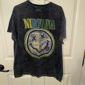 Nirvana band tee